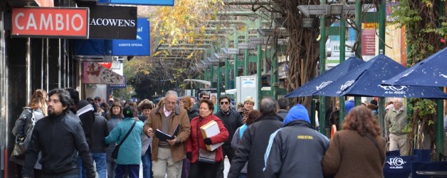 Peatonal (calçadão) em Córdoba.