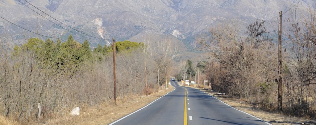 Caminhos de Altos Cumbres: ruta RN20.